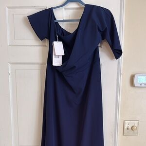 Formal navy dress for gala or wedding, any dressy event